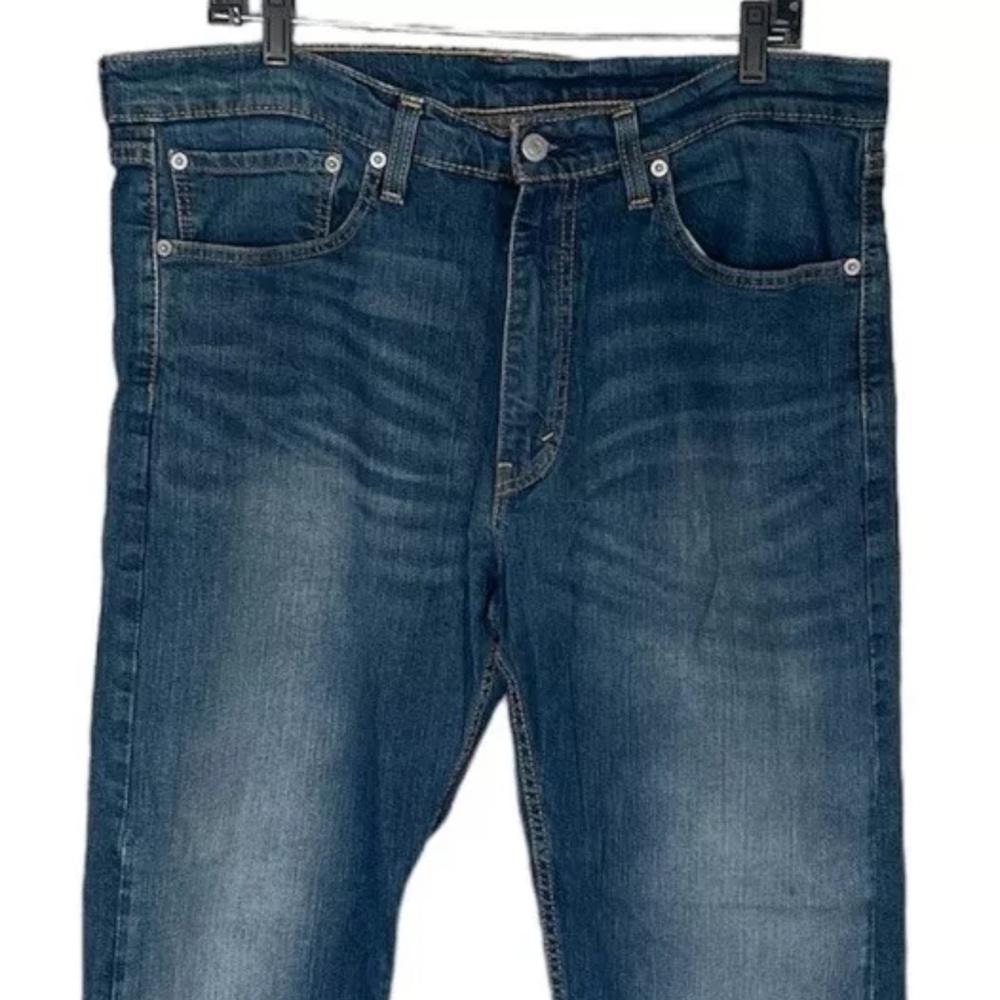 Levi's 505 Men's Jeans Blue Straight Fit Leg 36x30 Red tag